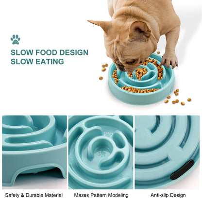 Slow food design — maze pattern and anti-slip base details