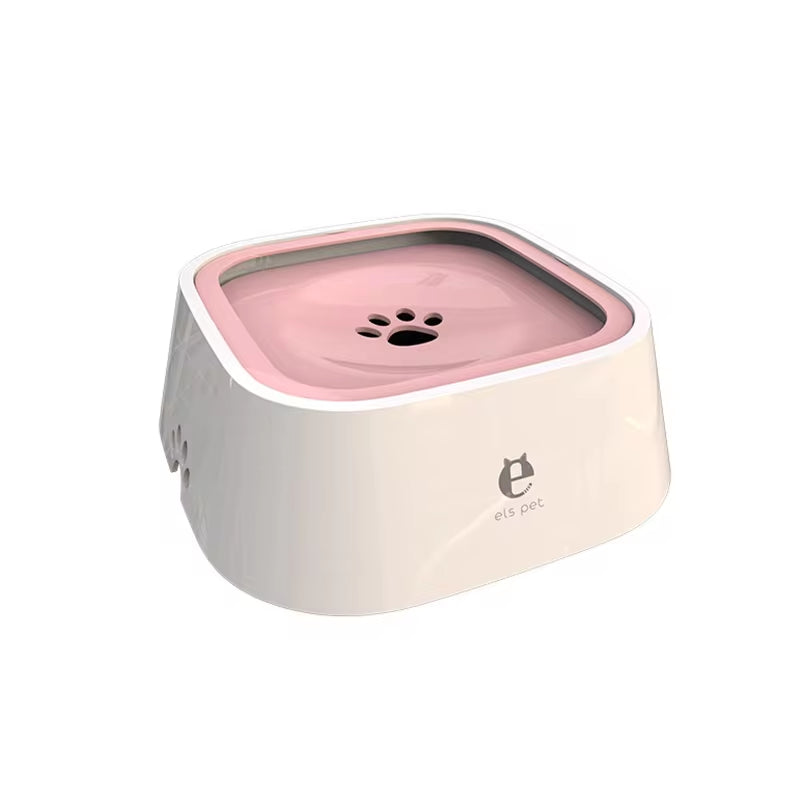 Splashguard No-Spill Water Bowl — Floating Disk, Travel-Ready