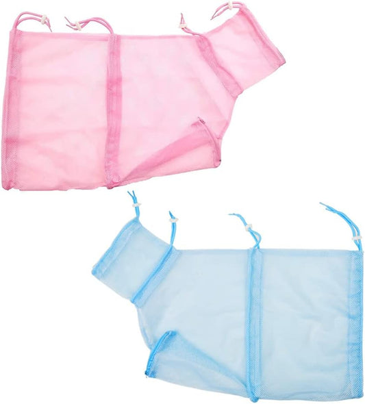 Calm Groom Zip Bag 2-Pack — Stress-Free Nail Trims & Baths for Cats