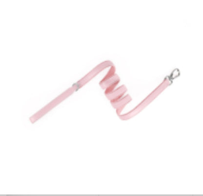 150 cm leash in Baby Pink