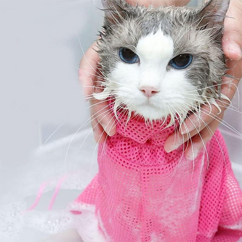 Calm Groom Zip Bag 2-Pack — Stress-Free Nail Trims & Baths for Cats